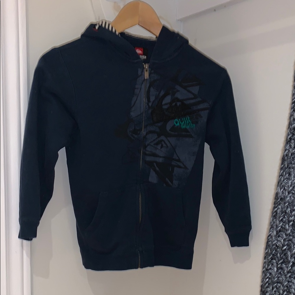 Quiksilver Kids Navy Hoodie